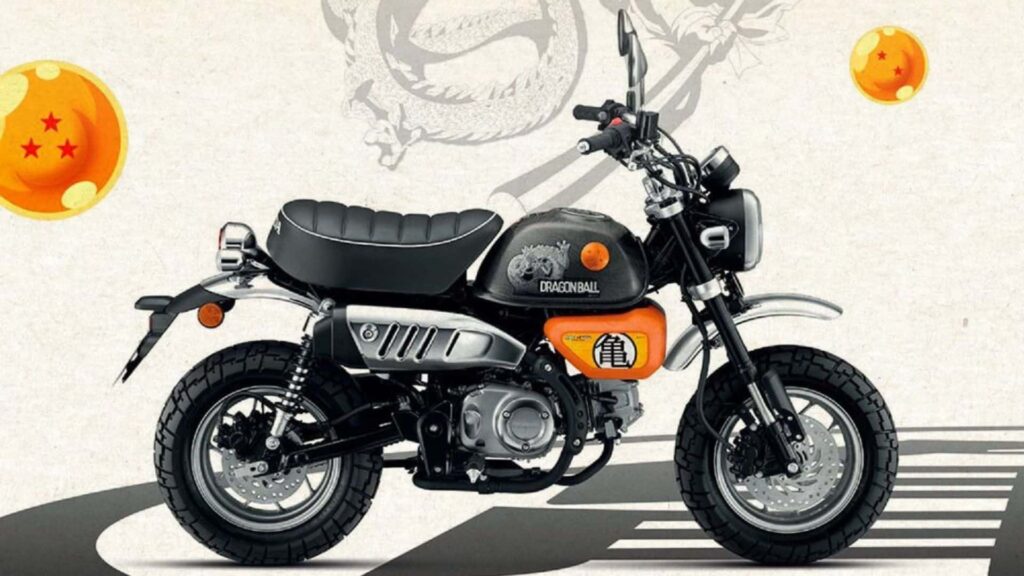 That Time Cub House Honda a fabriqué un vélo en édition limitée Monkey x Dragon Ball
