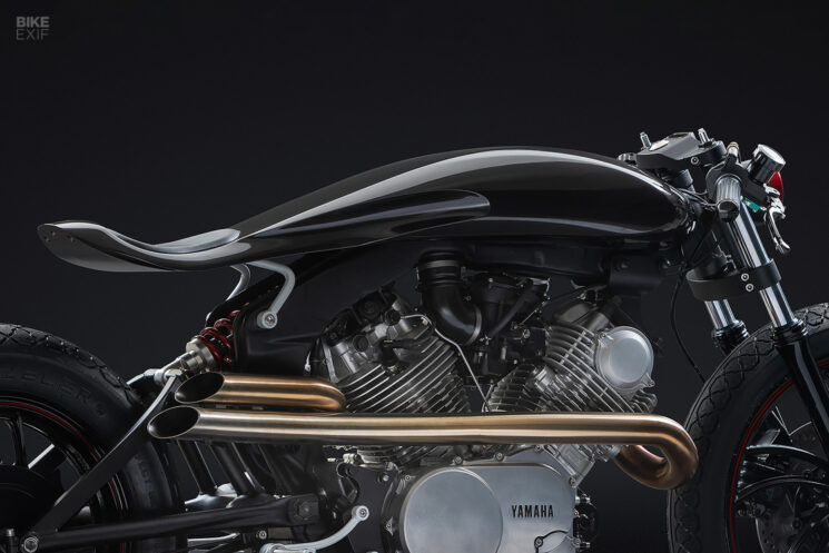 Yamaha Virago café racer par Earth Motorcycles