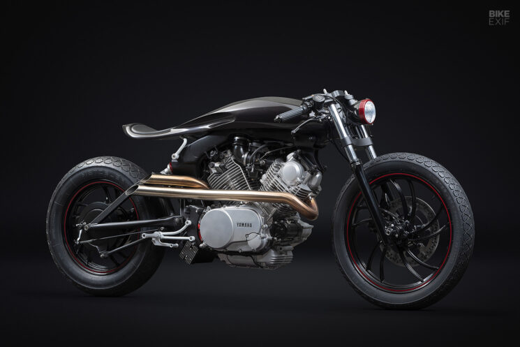 Yamaha Virago café racer par Earth Motorcycles