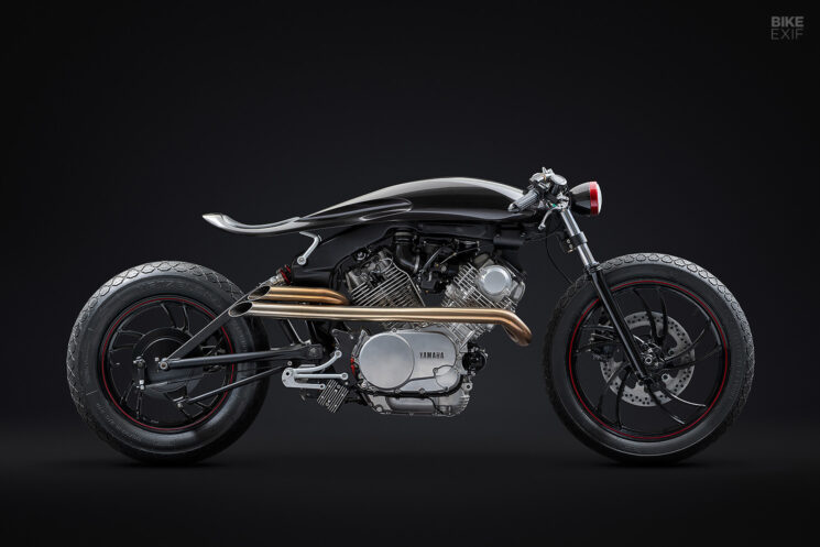 Yamaha Virago café racer par Earth Motorcycles