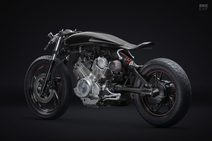 Yamaha Virago café racer par Earth Motorcycles