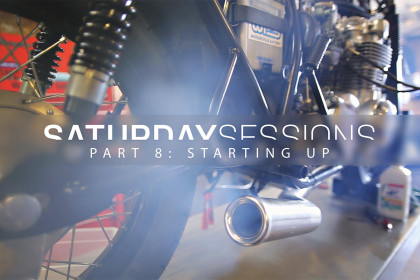 Restauration de moto : nous sommes maintenant prêts à démarrer le moteur