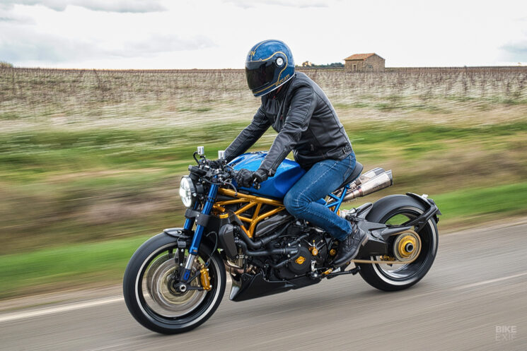 Ducati Monster 821 personnalisée par Jerem Motorcycles