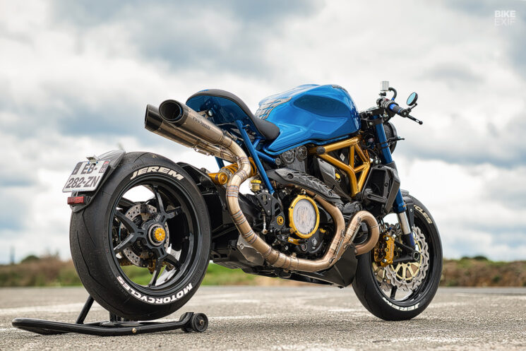 Ducati Monster 821 personnalisée par Jerem Motorcycles