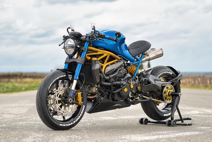 Ducati Monster 821 personnalisée par Jerem Motorcycles