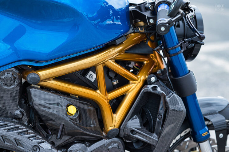 Ducati Monster 821 personnalisée par Jerem Motorcycles