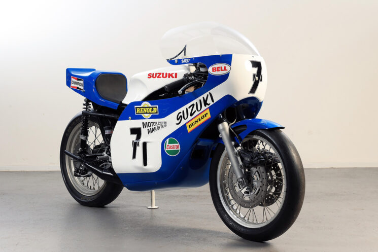 Ex-Barry Sheene Suzuki TR750 chez Bonhams