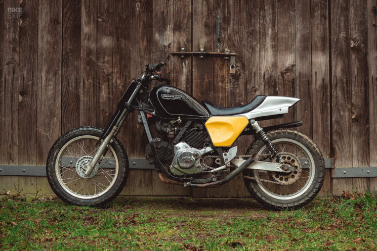 Traqueur plat Ducati Indiana par Francis Von Tuto