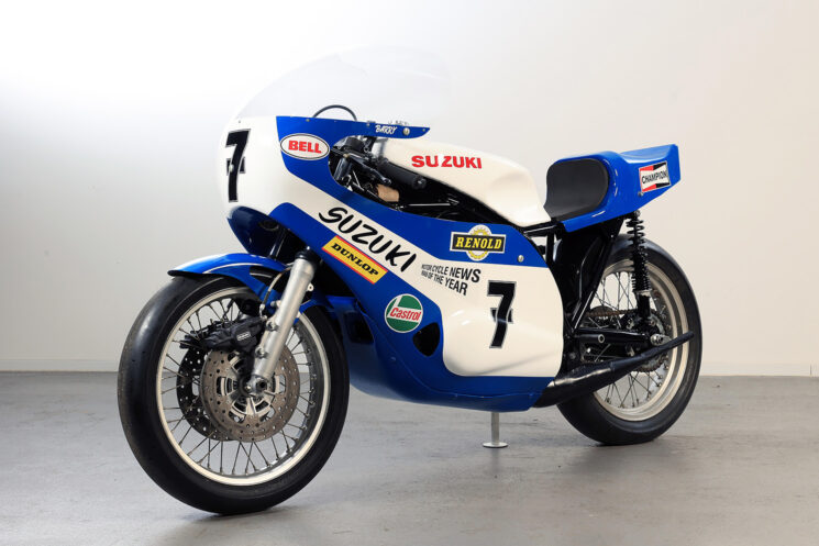 Ex-Barry Sheene Suzuki TR750 chez Bonhams