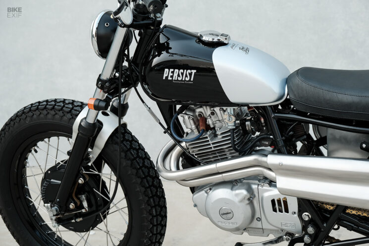 Suzuki TU250 Grasstracker Big Boy personnalisé par Twentytwo Custom