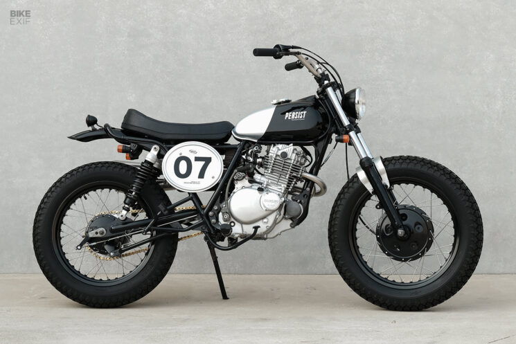 Suzuki TU250 Grasstracker Big Boy personnalisé par Twentytwo Custom