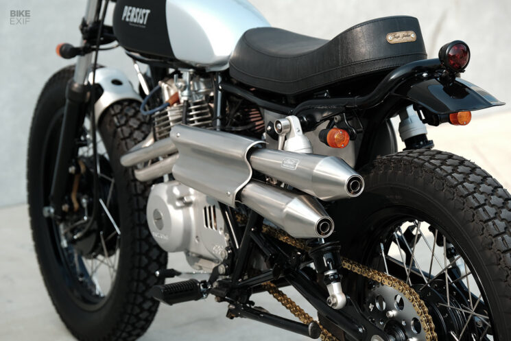 Suzuki TU250 Grasstracker Big Boy personnalisé par Twentytwo Custom