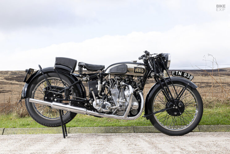 1938 Vincent Série-A Rapide Moto