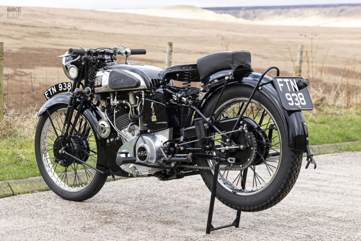 1938 Vincent Série-A Rapide Moto 
