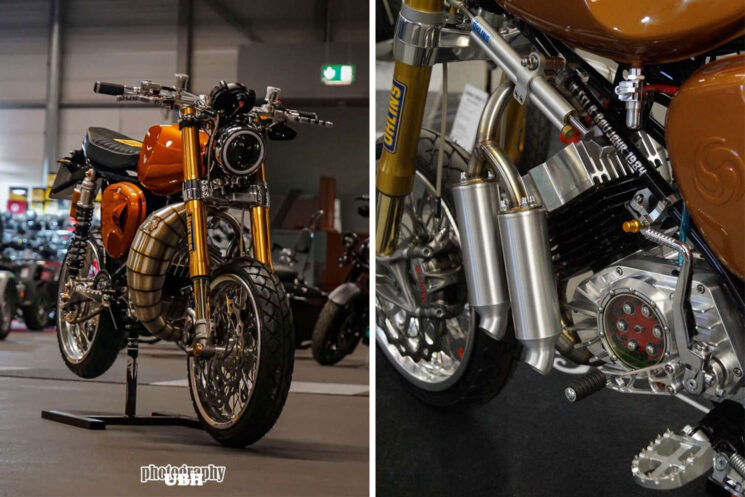 Simson S51 deux temps personnalisé par Tony Möckel