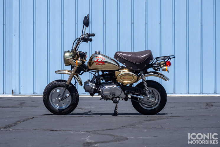 Honda Monkey Gold Edition aux enchères de motos emblématiques