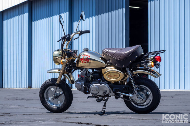 Honda Monkey Gold Edition aux enchères de motos emblématiques