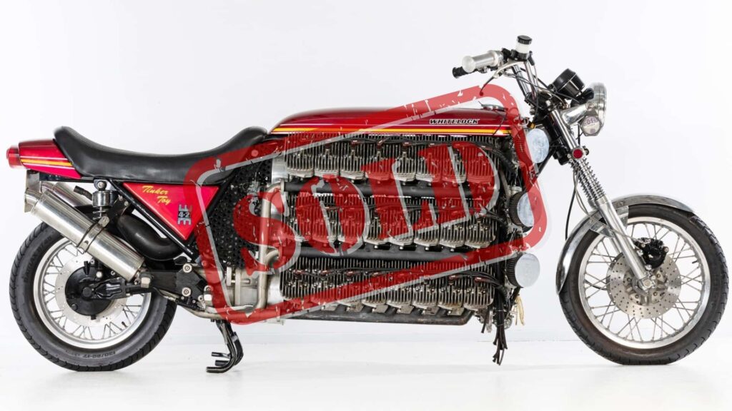 Cette Kawasaki Bonkers 48 cylindres vient d'être vendue pour plus de 114 400 $