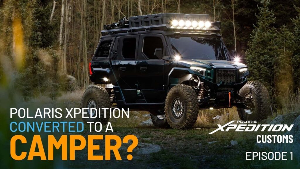 Cette version de Polaris dit "#Vanlife mais faites-le hors route"
