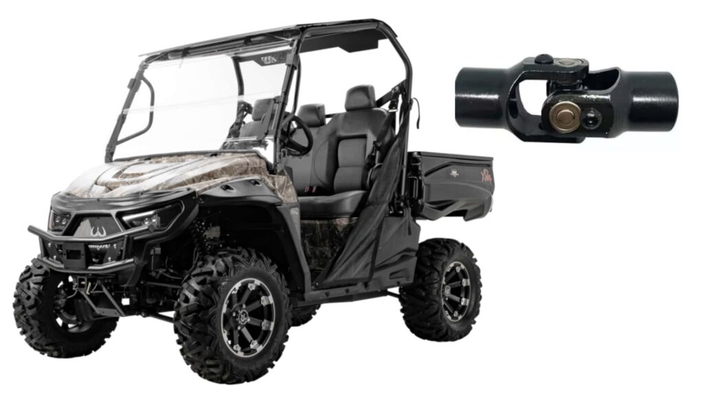 Des défaillances des joints en U de l'Intimidator et du Mahindra UTV pourraient couper les conduites de frein