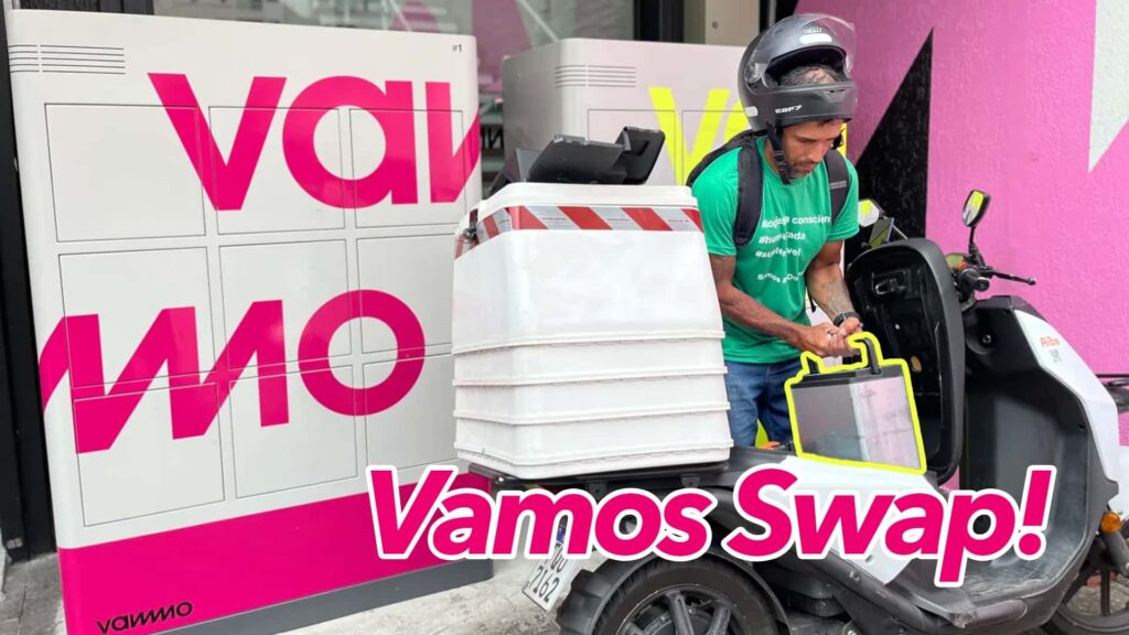 Des motos à échange de batterie arrivent au Brésil par la startup Vammo