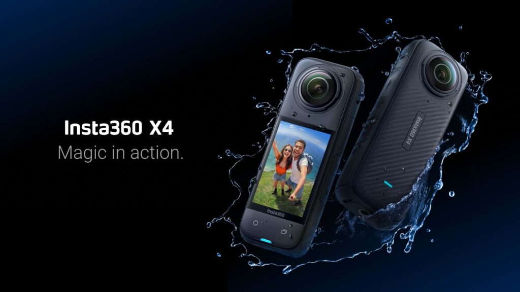 L'Insta360 X4 apporte la vidéo 8K à 360 degrés à la fête