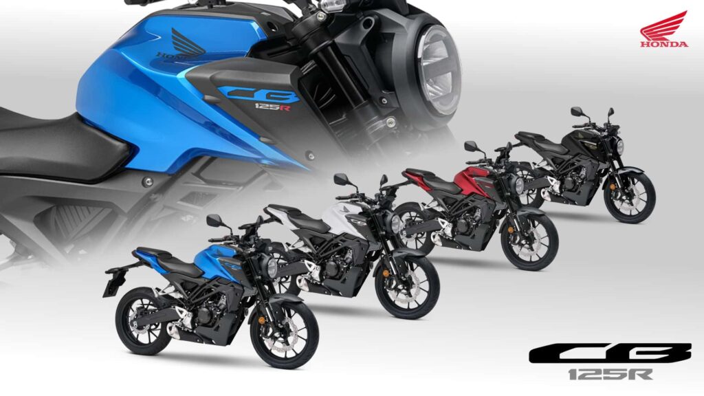 La Honda CB125R 2024 obtient un écran TFT et quatre nouvelles couleurs