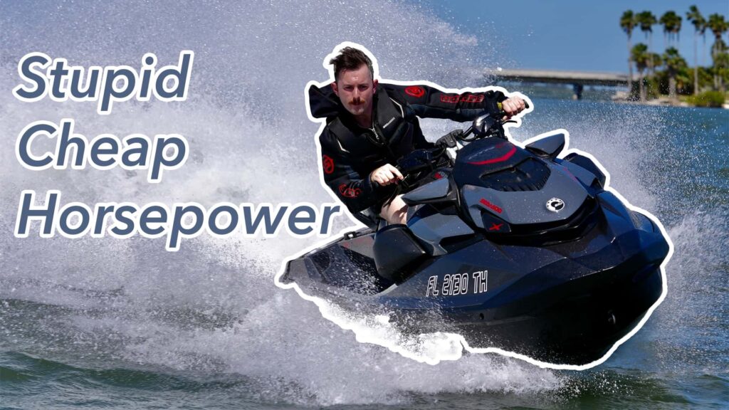 Le 300 HP le moins cher que vous puissiez acheter est un jet ski Sea-Doo