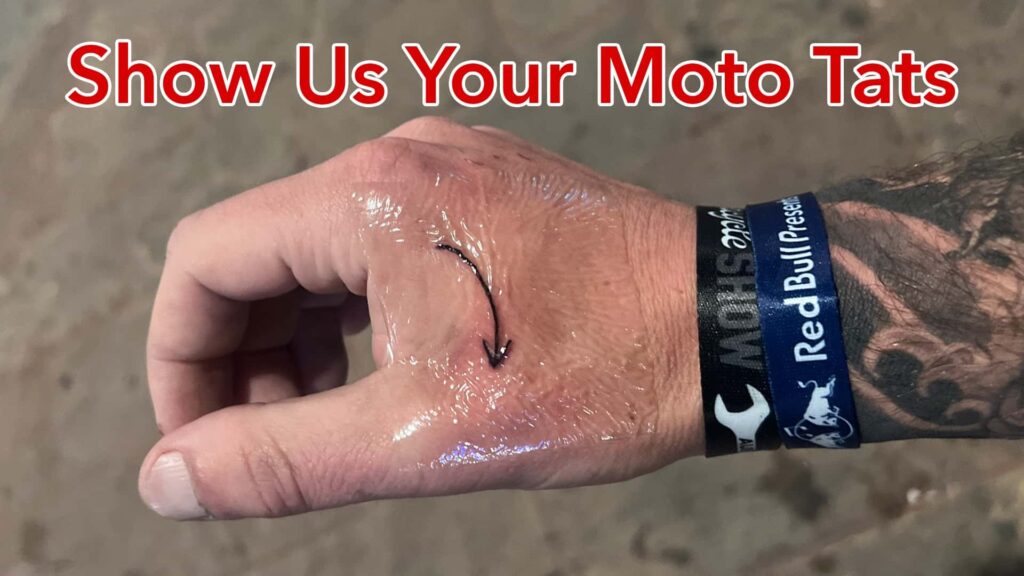 Montrez-nous vos tatouages ​​​​de moto Rad et Rowdy