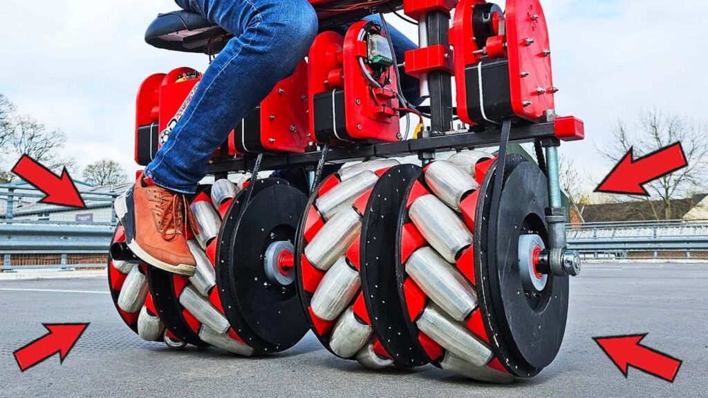 Regardez ce type construire le premier vélo à vis au monde avec des roues sauvages imprimées en 3D