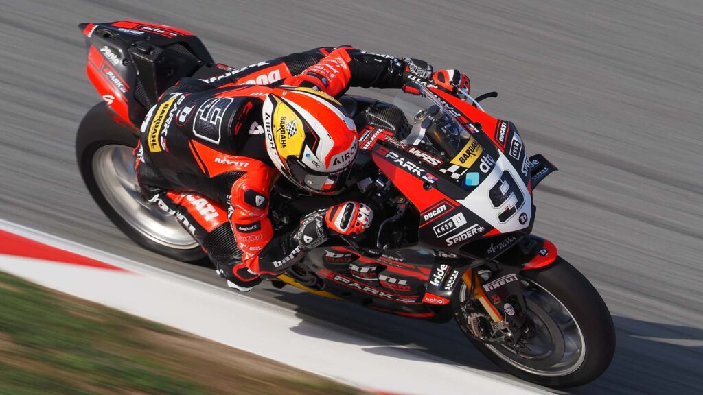 Spinelli du WorldSBK remplace Petrucci blessé sur le circuit d'Assen