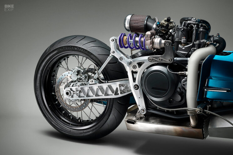 Scooter KTM personnalisé par John Piper