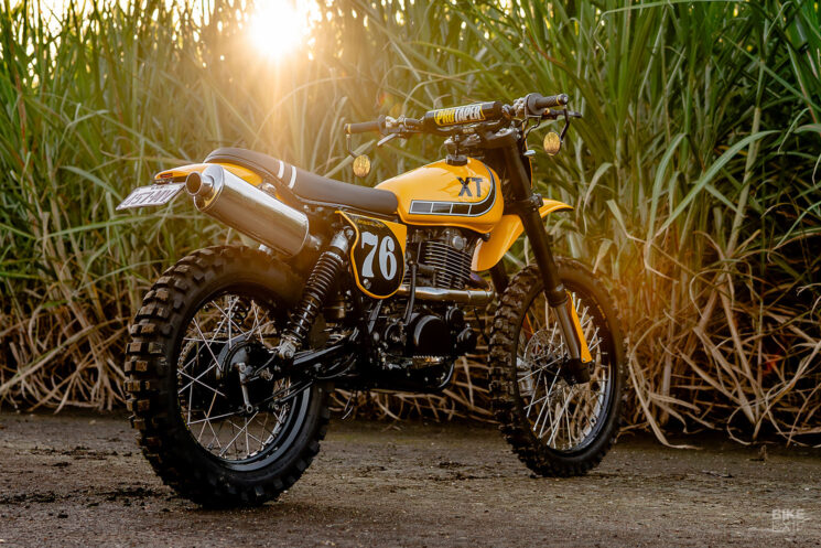 Scrambler Yamaha XT500 par Purpose Built Moto 