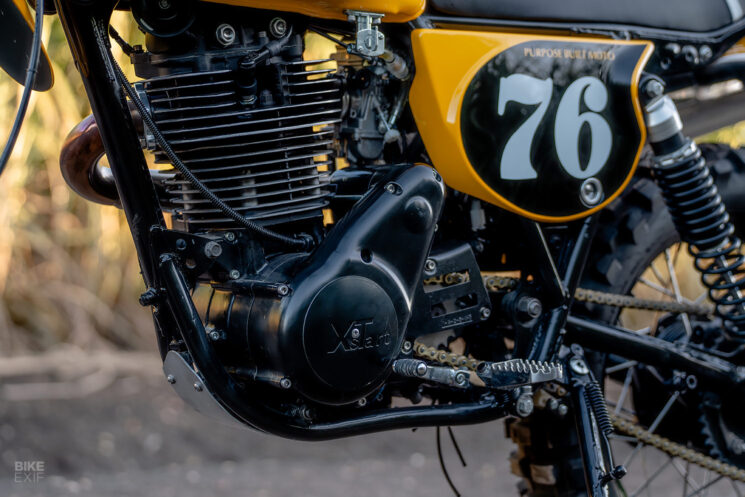 Scrambler Yamaha XT500 par Purpose Built Moto 