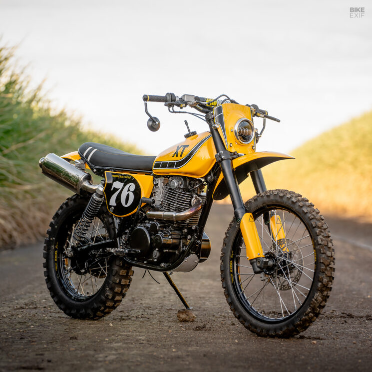 Scrambler Yamaha XT500 par Purpose Built Moto 