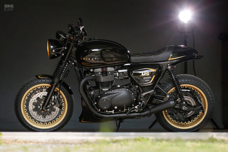 Triumph Speed ​​Twin 1200 personnalisée par Unikat Motorworks