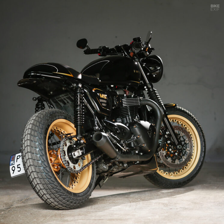 Triumph Speed ​​Twin 1200 personnalisée par Unikat Motorworks