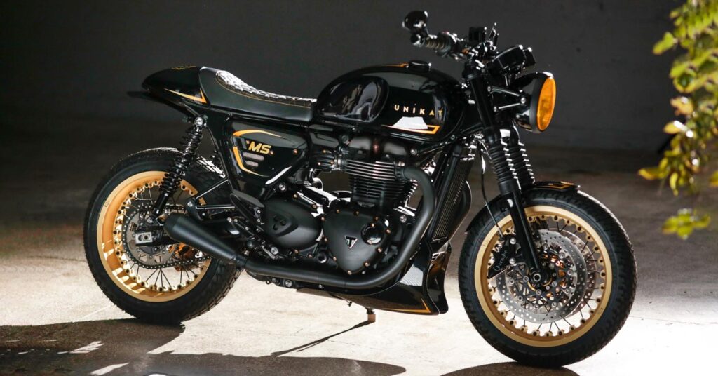 Elegant Bastard : Une Triumph Speed ​​Twin personnalisée par Unikat Motorworks