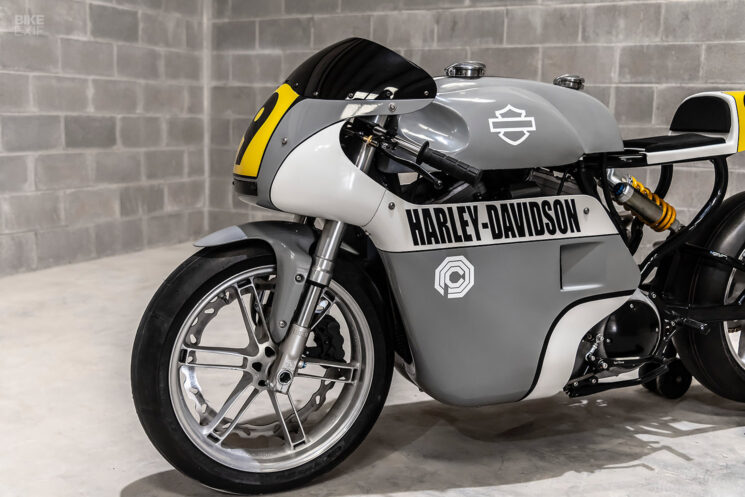 Coureur Harley Sportster Grand Prix par Corban Gallagher