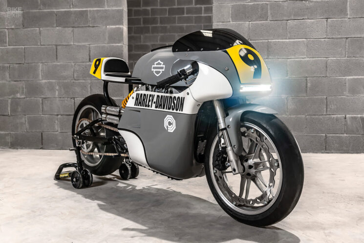 Coureur Harley Sportster Grand Prix par Corban Gallagher