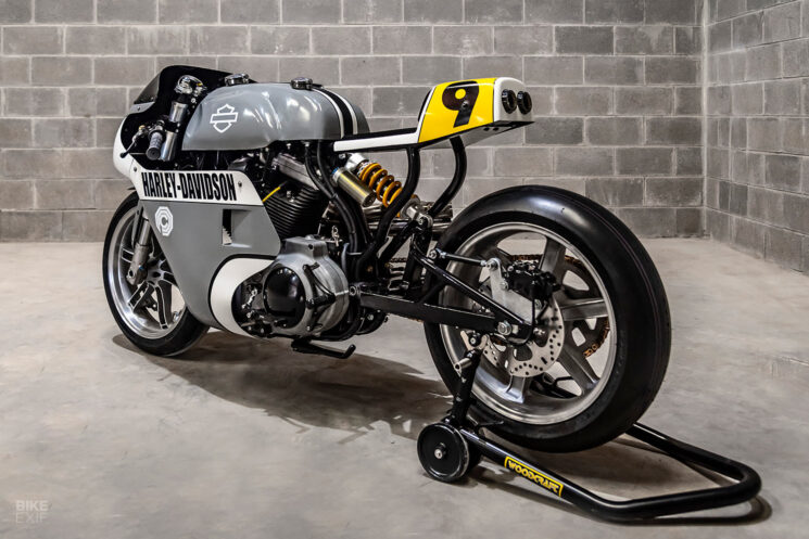 Coureur Harley Sportster Grand Prix par Corban Gallagher