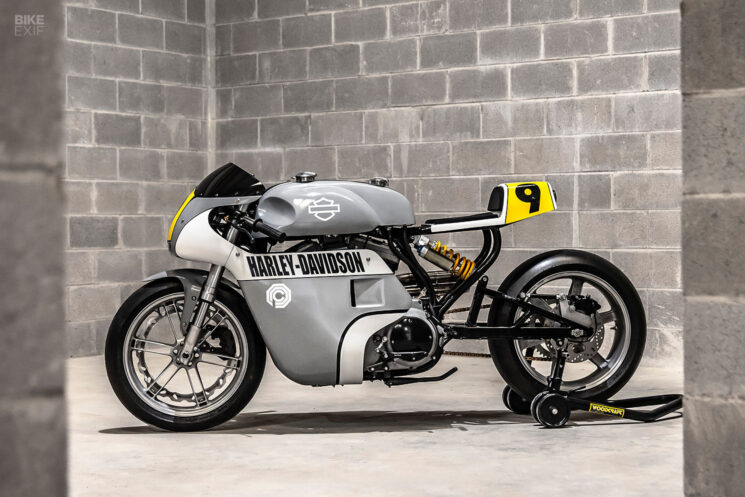 Coureur Harley Sportster Grand Prix par Corban Gallagher