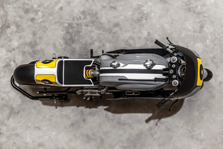Coureur Harley Sportster Grand Prix par Corban Gallagher