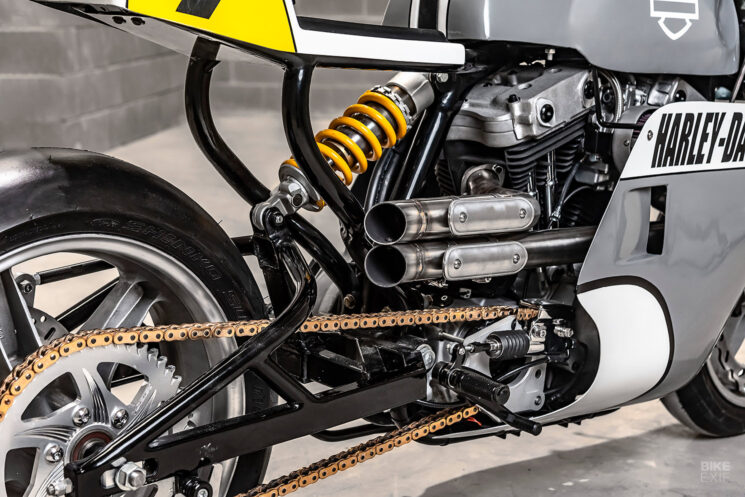 Coureur Harley Sportster Grand Prix par Corban Gallagher