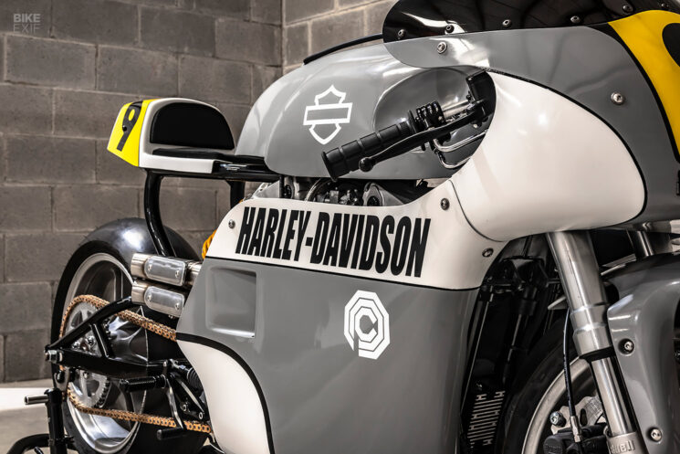Coureur Harley Sportster Grand Prix par Corban Gallagher