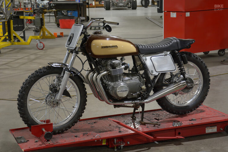 Carrosserie personnalisée Honda CB550