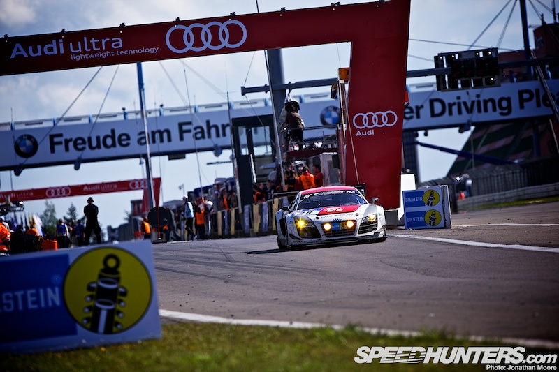 The 2012 running of the NuÌrburgring 24 Hours, the 40th anniversary of the event