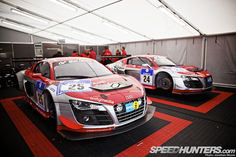 The 2012 running of the NuÌrburgring 24 Hours, the 40th anniversary of the event
