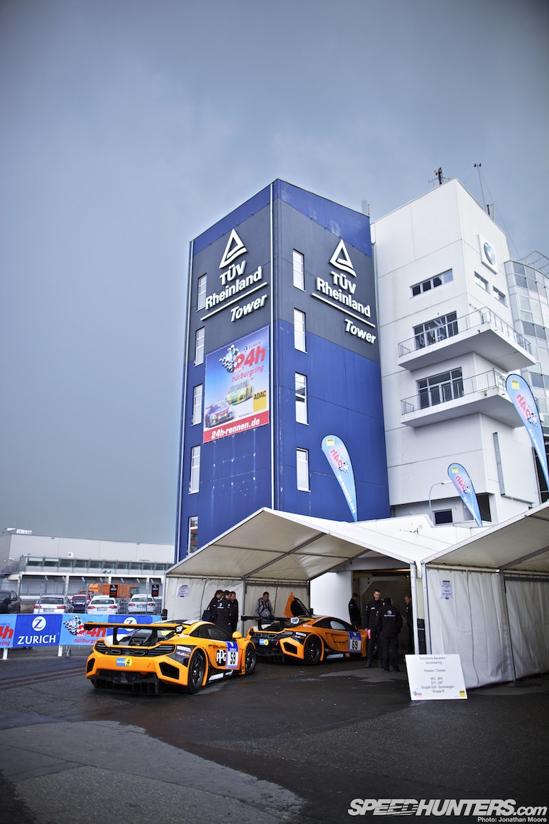 The 2012 running of the NuÌrburgring 24 Hours, the 40th anniversary of the event