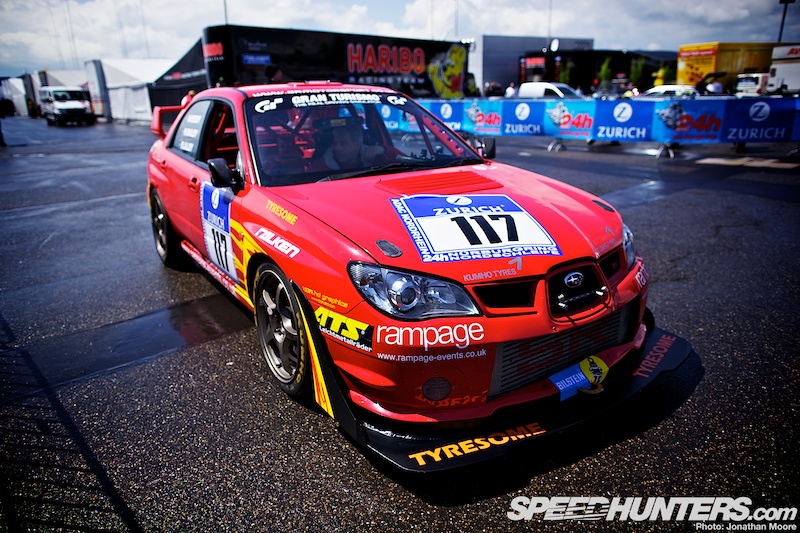 The 2012 running of the NuÌrburgring 24 Hours, the 40th anniversary of the event